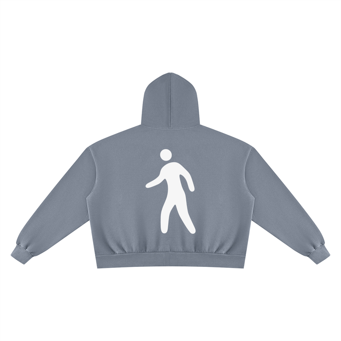 HUMAN ZIP HOODIE