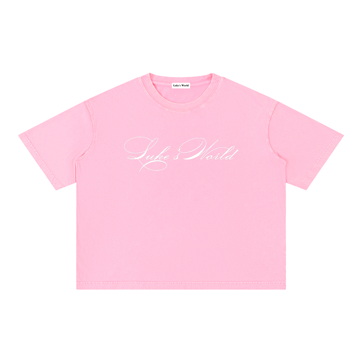 OVERSIZED LUKE'S WORLD MINERAL TEE