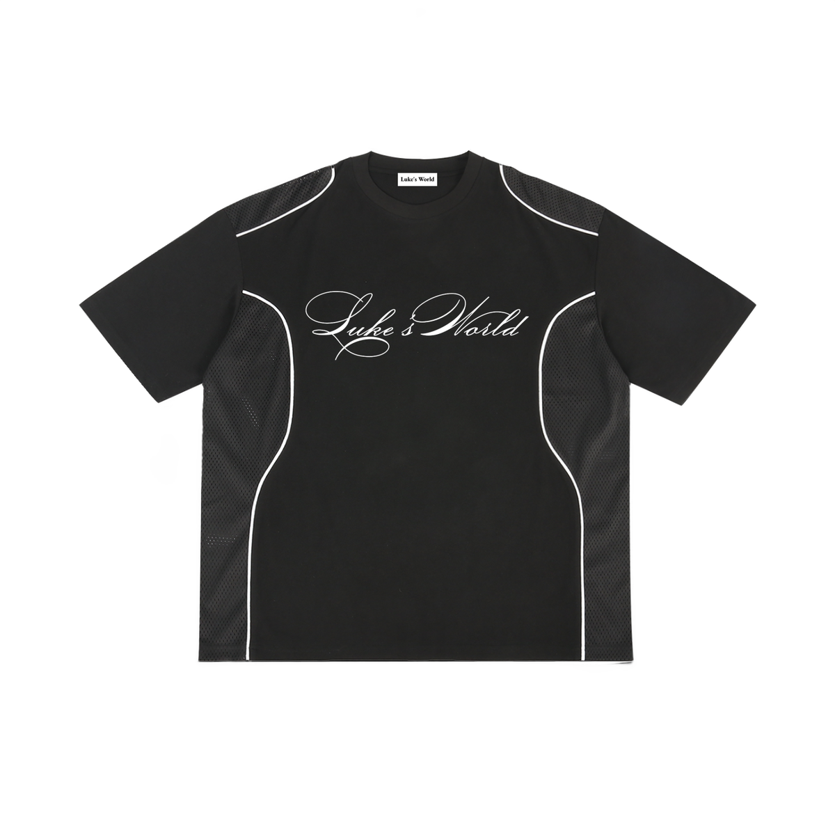 LUKE'S WORLD PIPED PANEL TEE