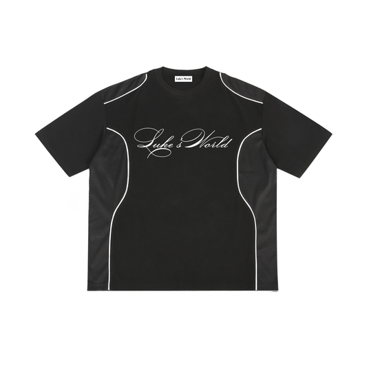 LUKE'S WORLD PIPED PANEL TEE