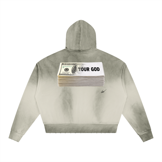 LUKE’S PRINTED MONEY HOODIE