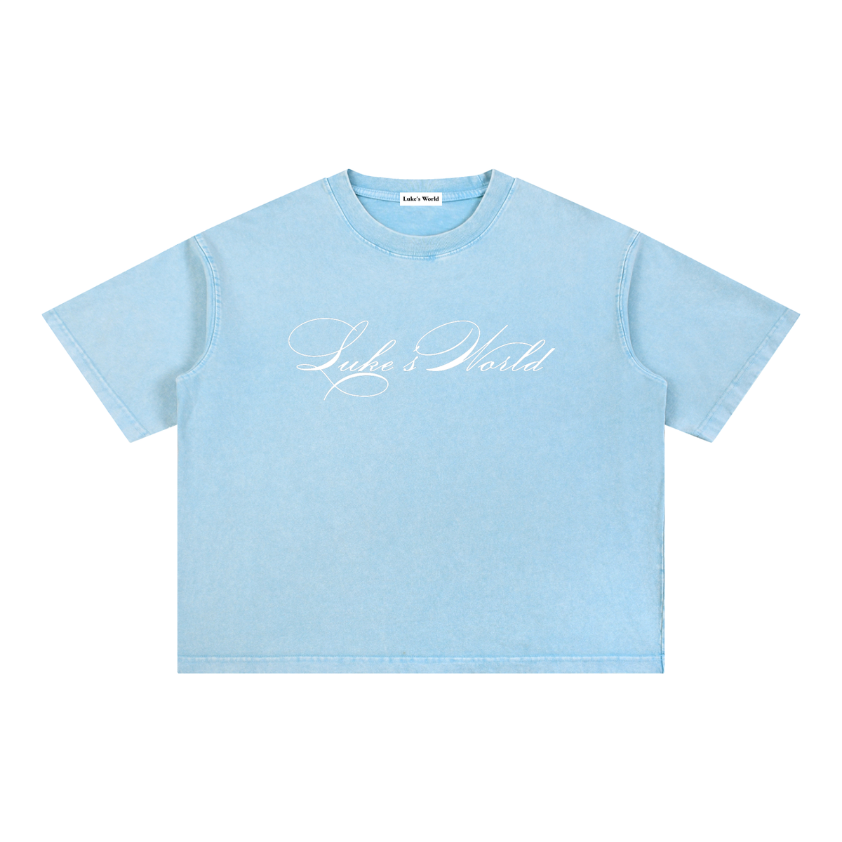 OVERSIZED LUKE'S WORLD MINERAL TEE