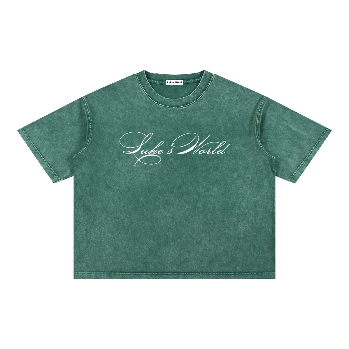 OVERSIZED LUKE'S WORLD MINERAL TEE