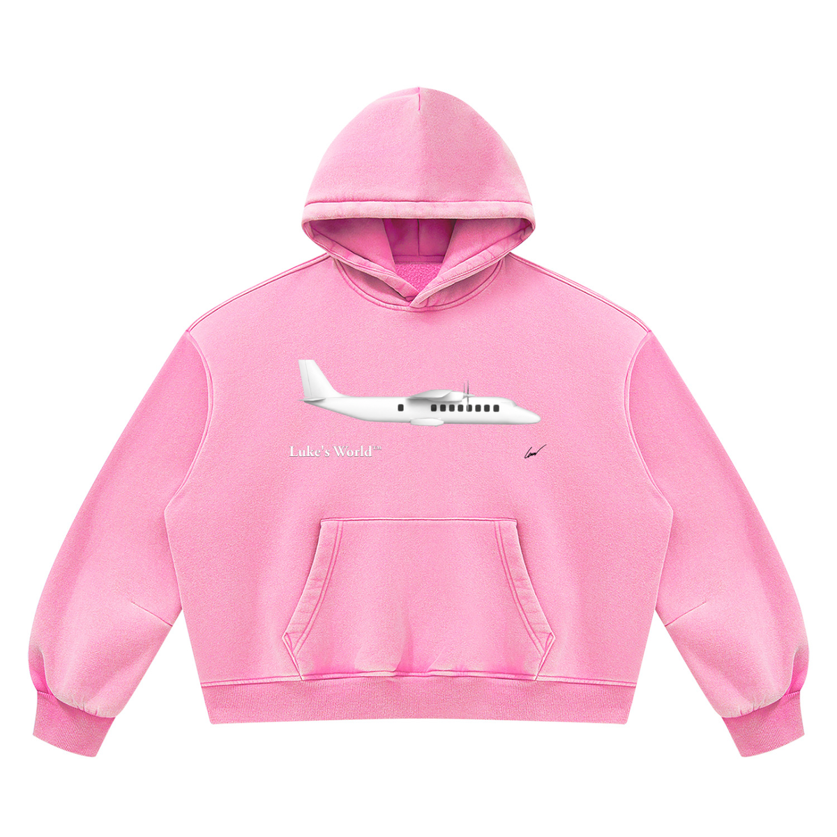PINK JET HOODIE