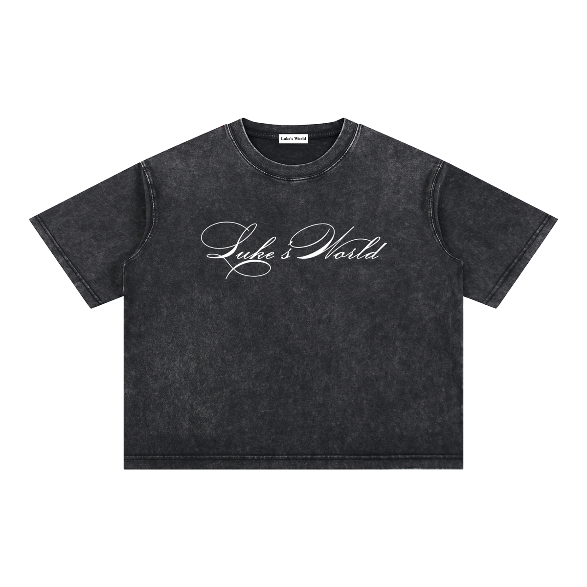 OVERSIZED LUKE'S WORLD MINERAL TEE
