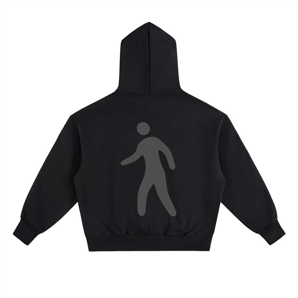 HUMAN BOXY HOODIE