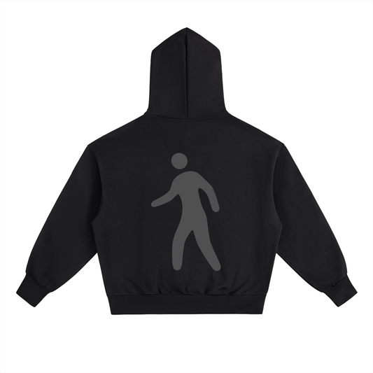 HUMAN BOXY HOODIE