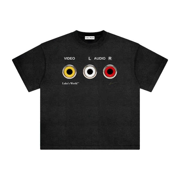 OVERSIZED INPUT TEE